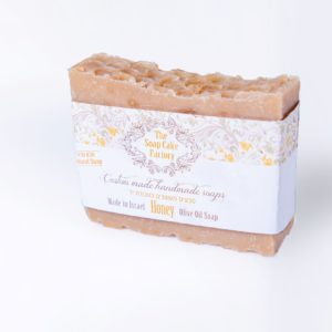 סבון טבעי שמן זית בעבודת יד דבש