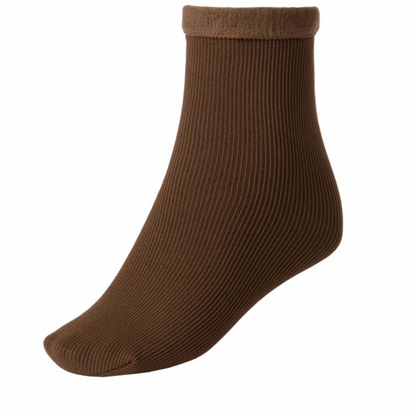 גרבי חורף תרמיות - צבע חום