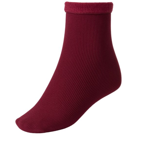 גרבי חורף תרמיות - צבע בורדו