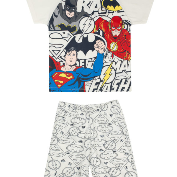 פיג'מה בנים גיבורי על, מידות 2-12