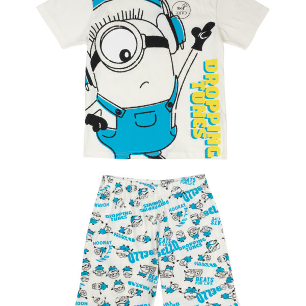 פיג'מה בנים מיניונים, מידות 2-12